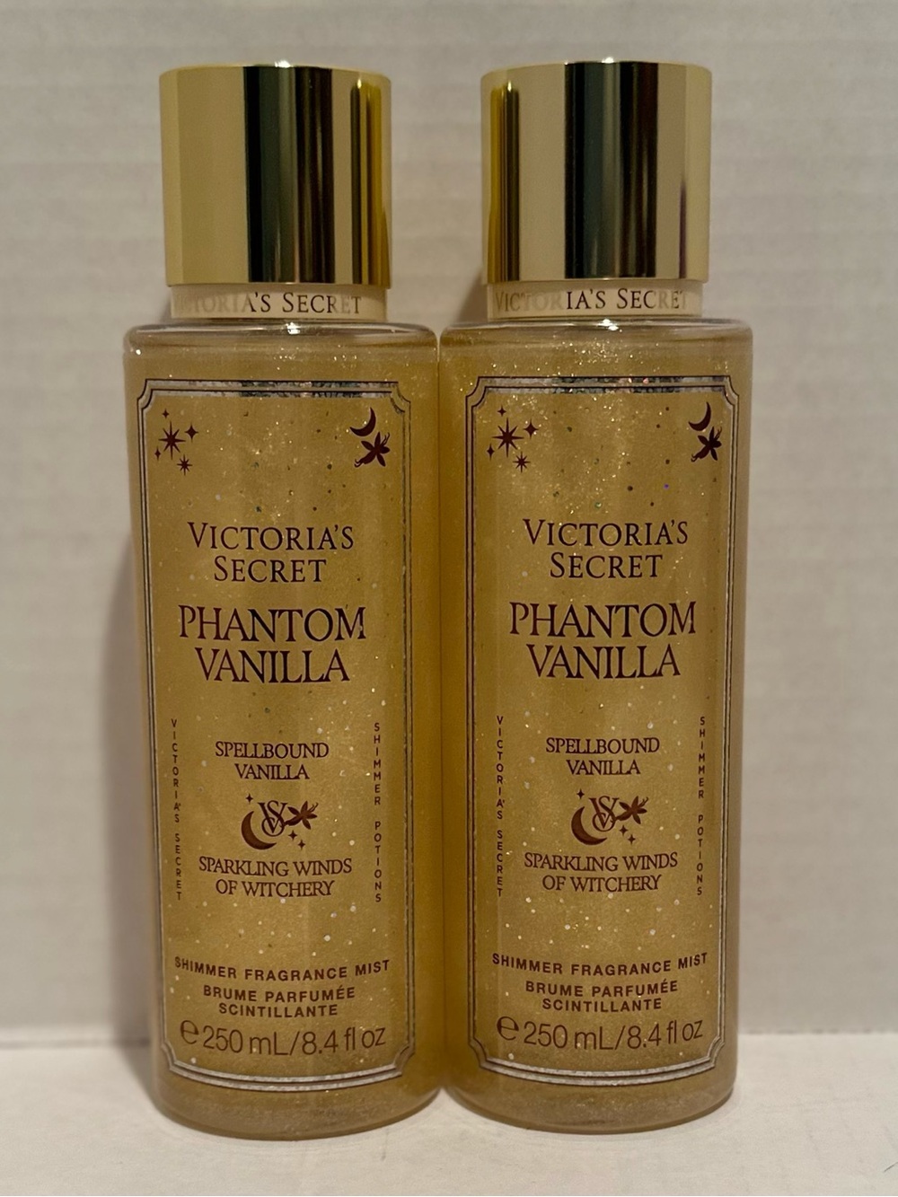 Victoria’s Secret NEW (2) Phantom Vanilla Shimmer Fragrance Mists